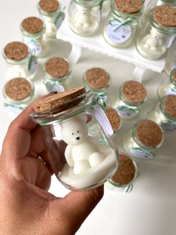 Lembrancinha vela baby (ursinho no pote) - Image 8