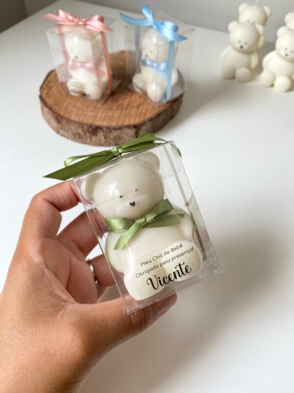 Vela Urso na caixinha (com adesivo) - Image 5
