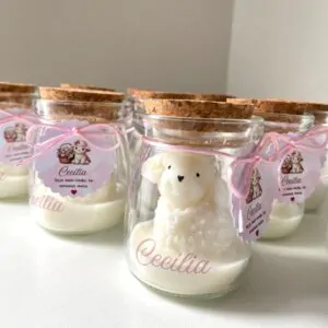 Lembrancinha vela Ovelha Baby (ovelha no pote)