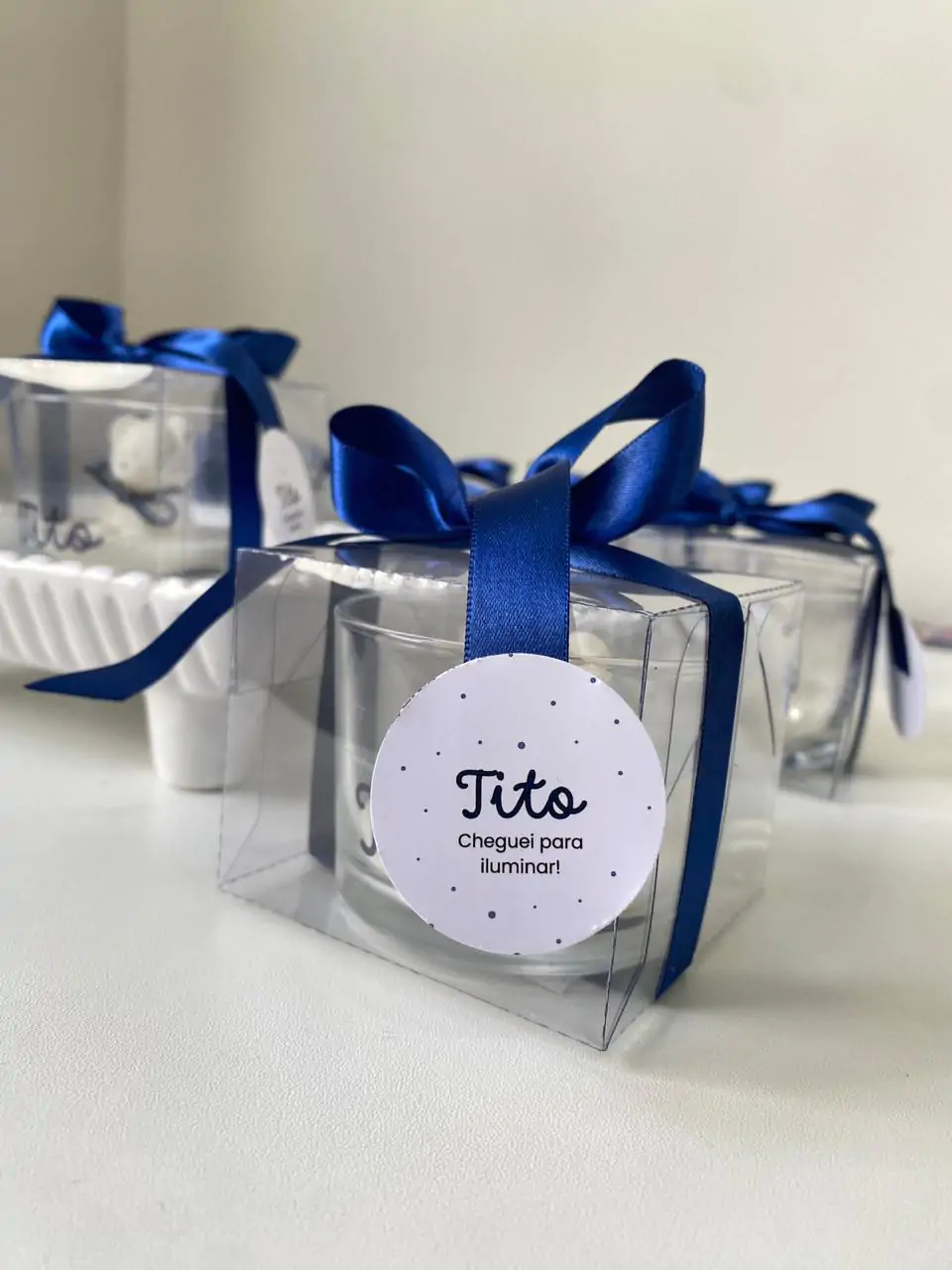 Ursinho no copo de vidro - Imagem 3