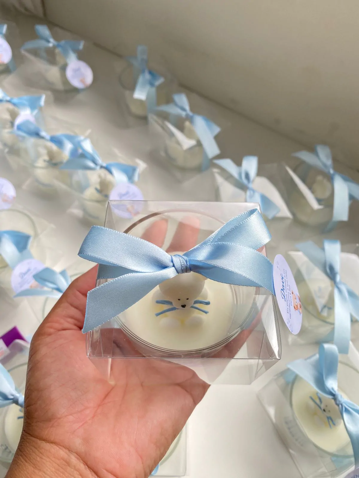 Ursinho no copo de vidro - Imagem 6