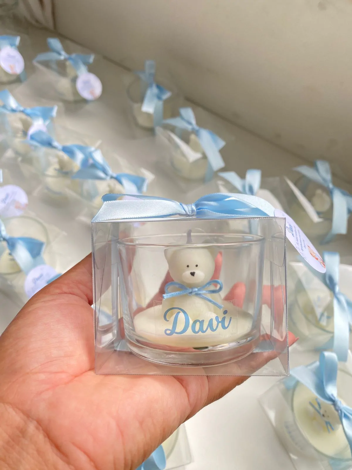 Ursinho no copo de vidro - Imagem 5